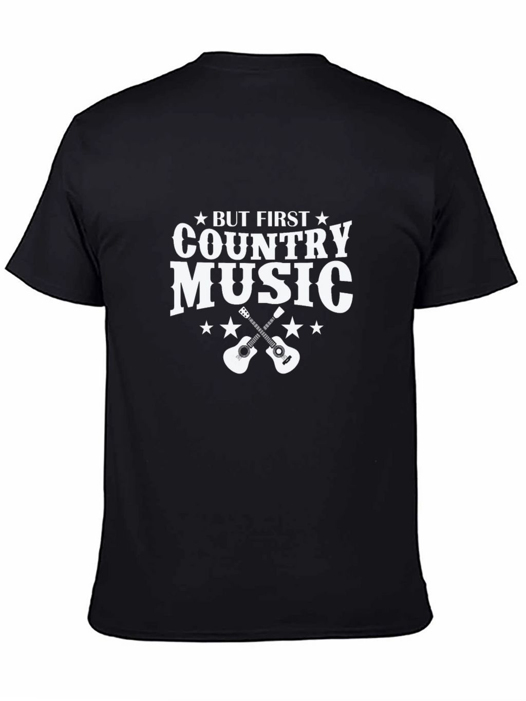 Country Music Graphic Tee - Soft Cotton Blend