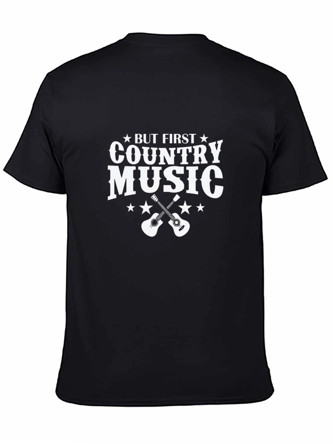 Country Music Graphic Tee - Soft Cotton Blend
