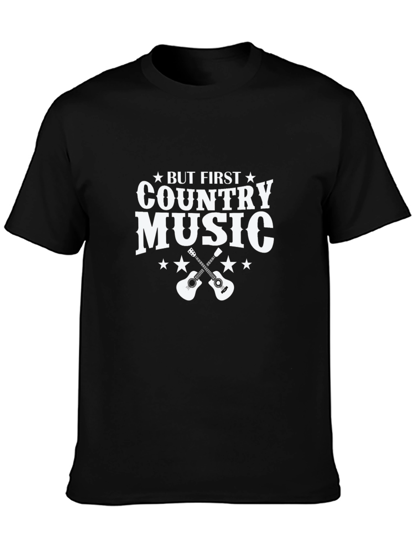 Country Music Graphic Tee - Soft Cotton Blend