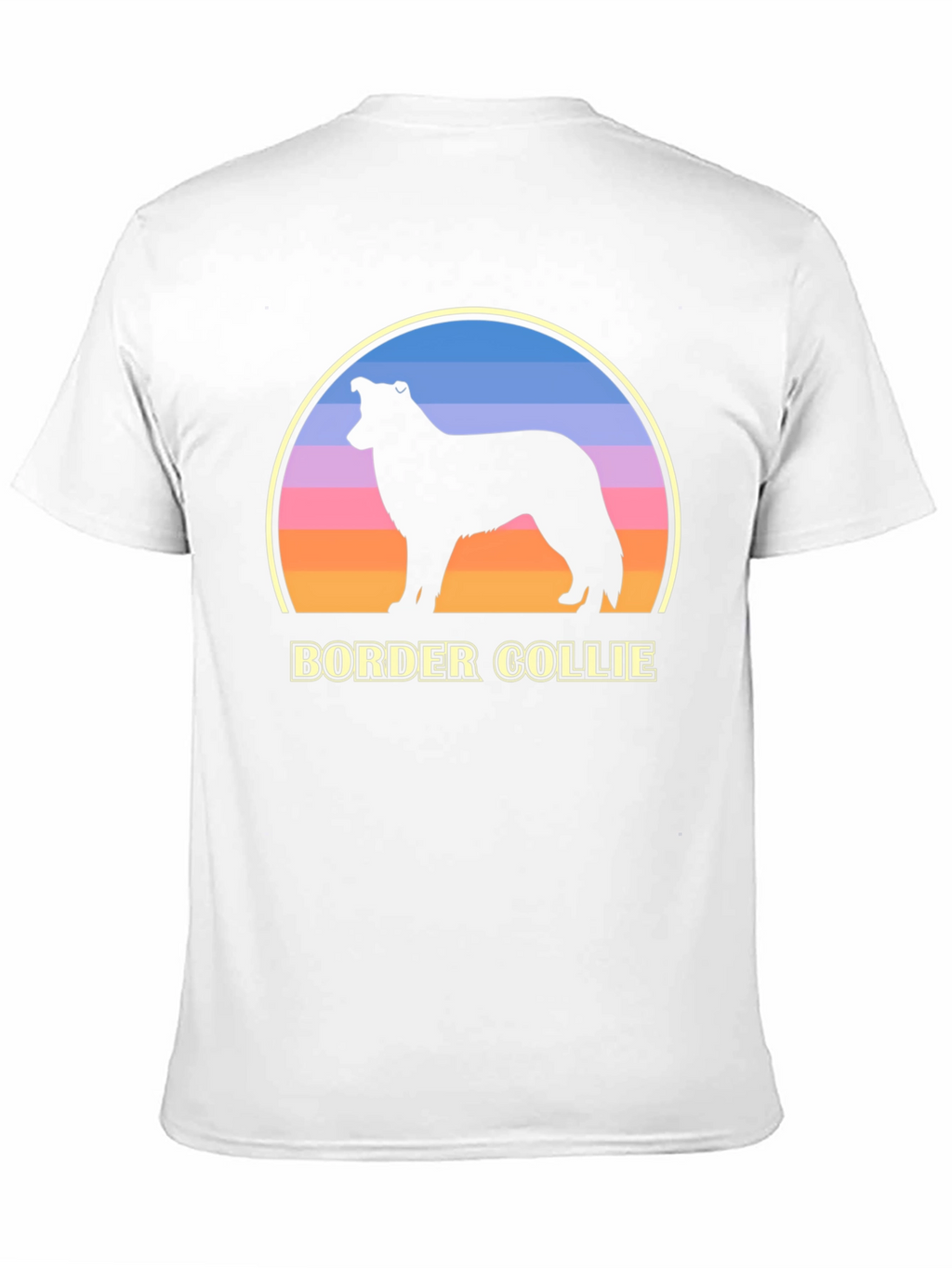 Border Collie Sunset Graphic Tee