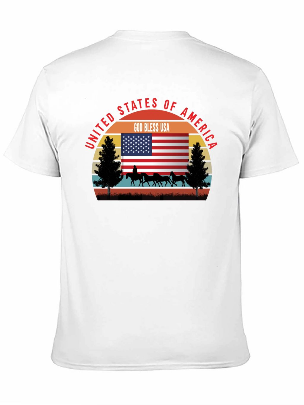 United States of America Patriotic Tee