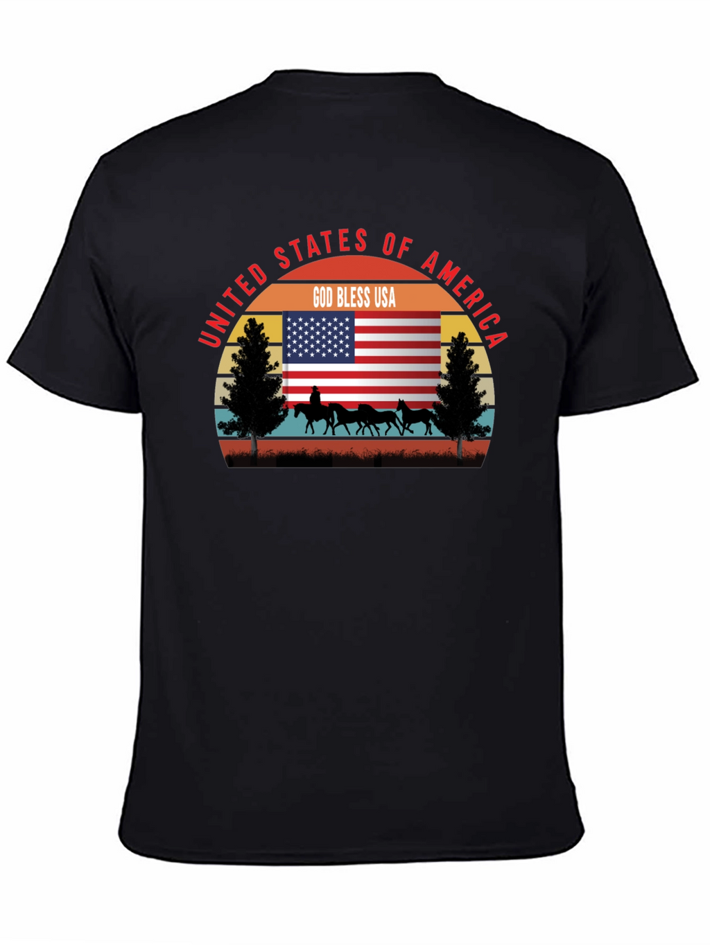 United States of America Patriotic Tee