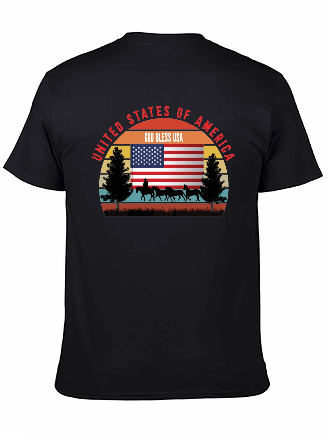 United States of America Patriotic Tee
