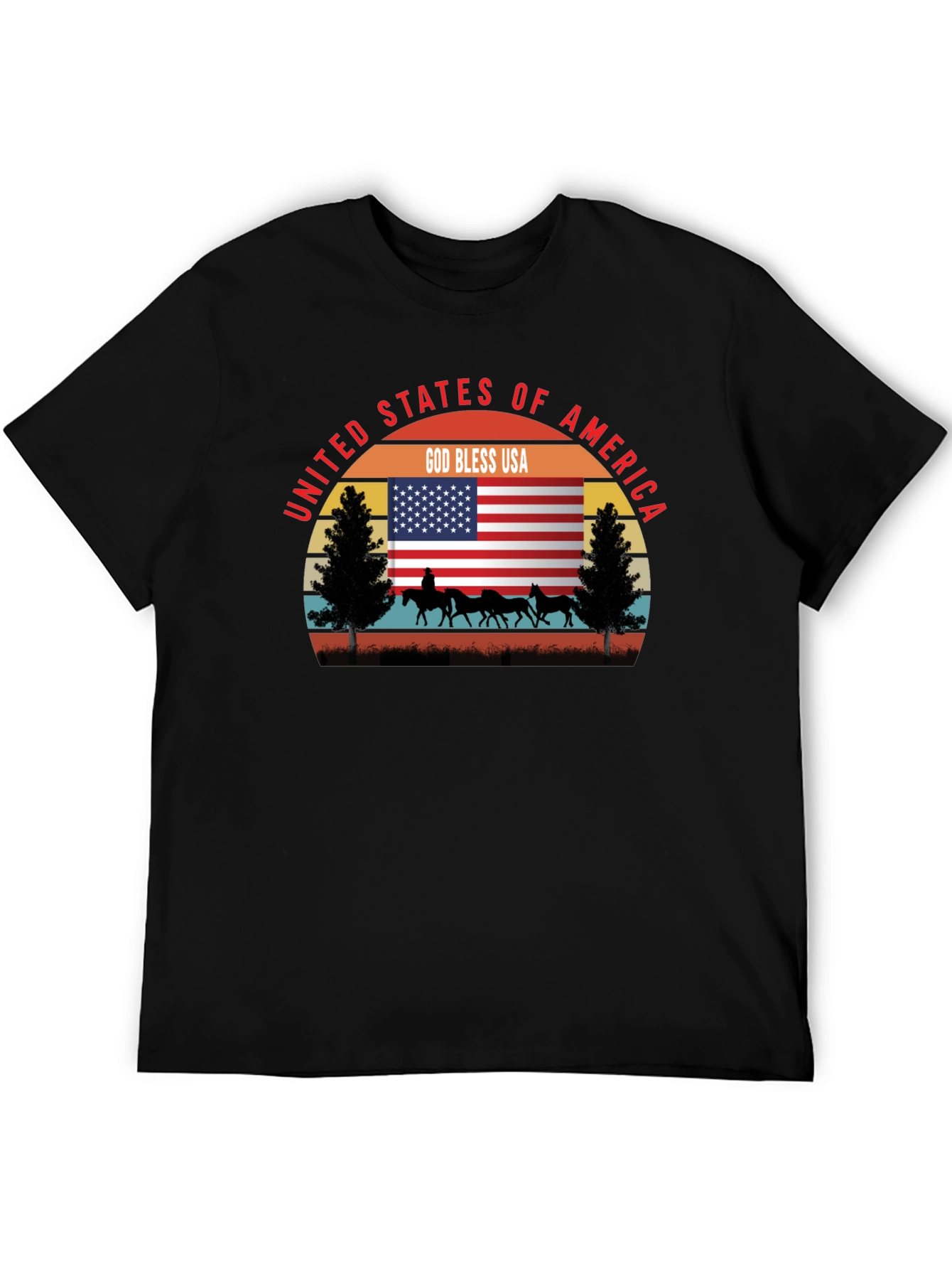 United States of America Patriotic Tee