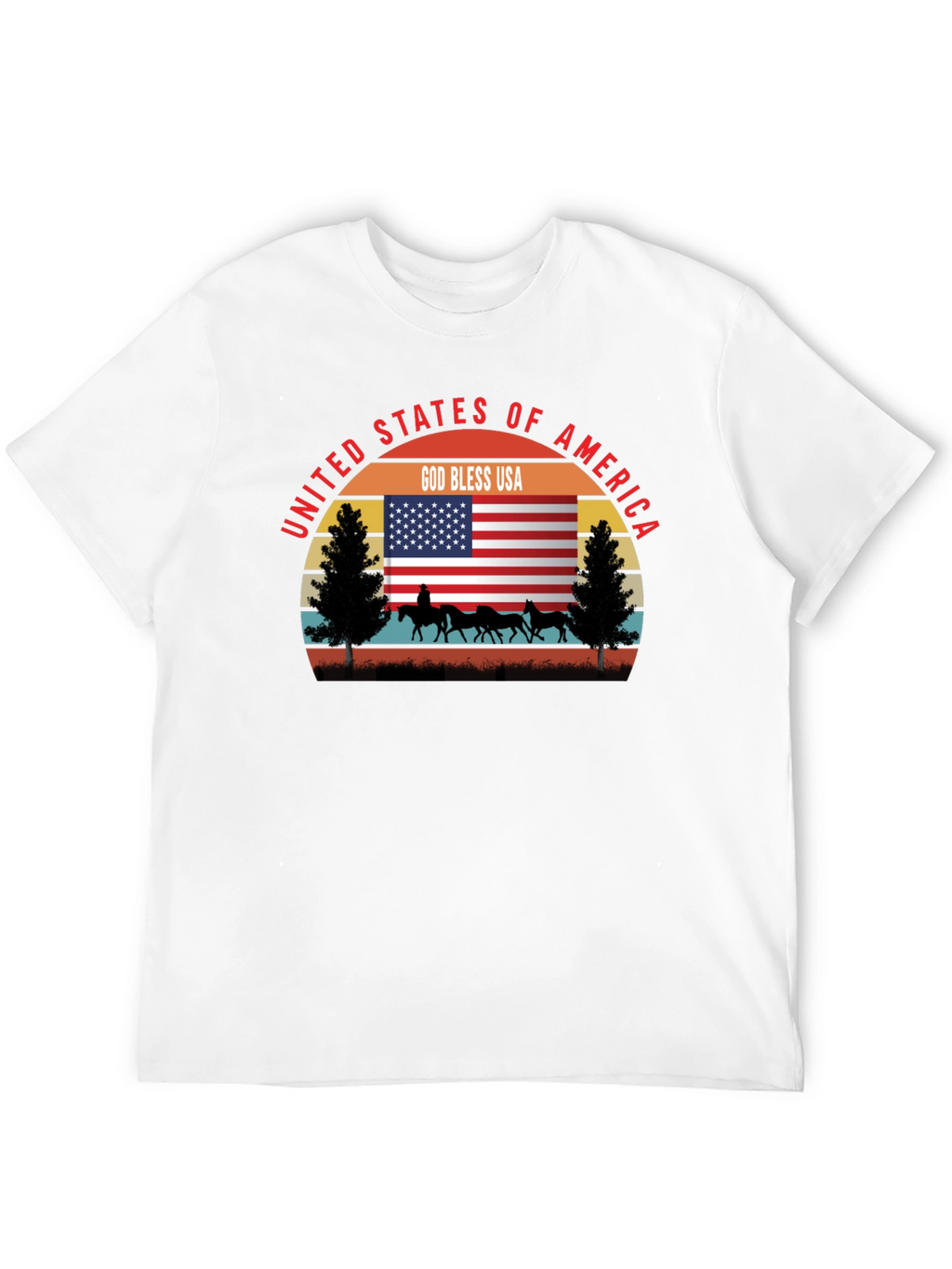 United States of America Patriotic Tee