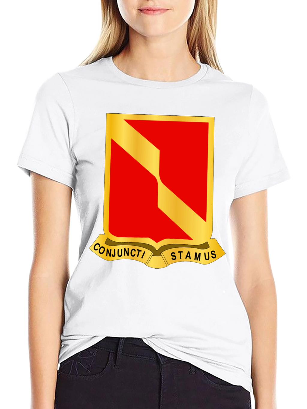 Conjucti Stamus T-Shirt - Military Pride