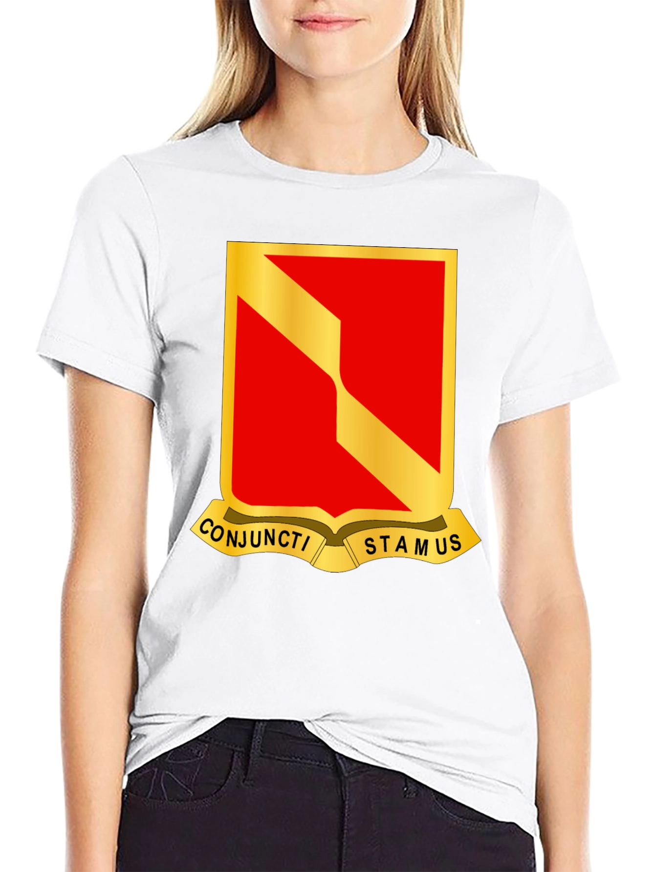 Conjucti Stamus T-Shirt - Military Pride