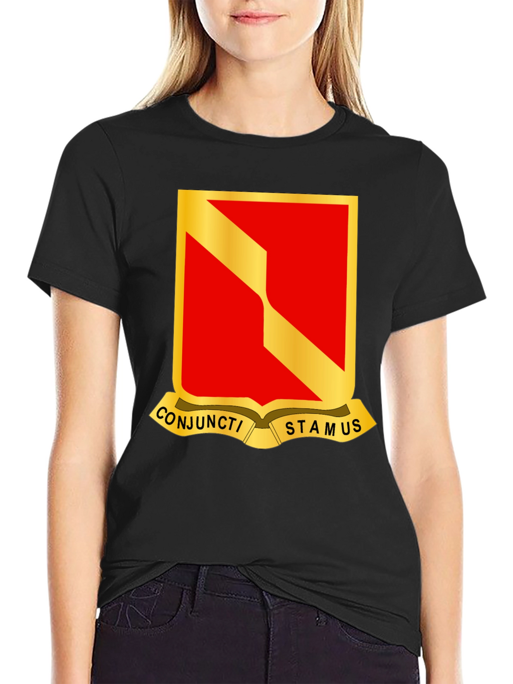 Conjucti Stamus T-Shirt - Military Pride