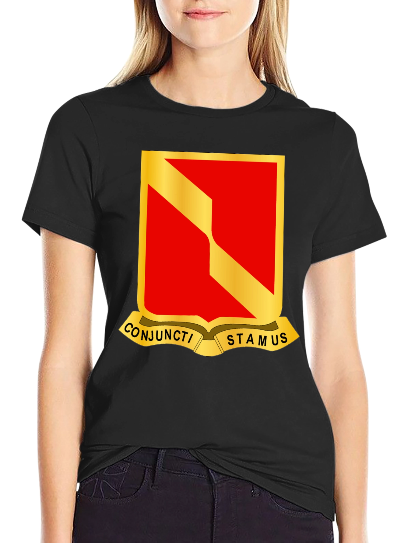 Conjucti Stamus T-Shirt - Military Pride