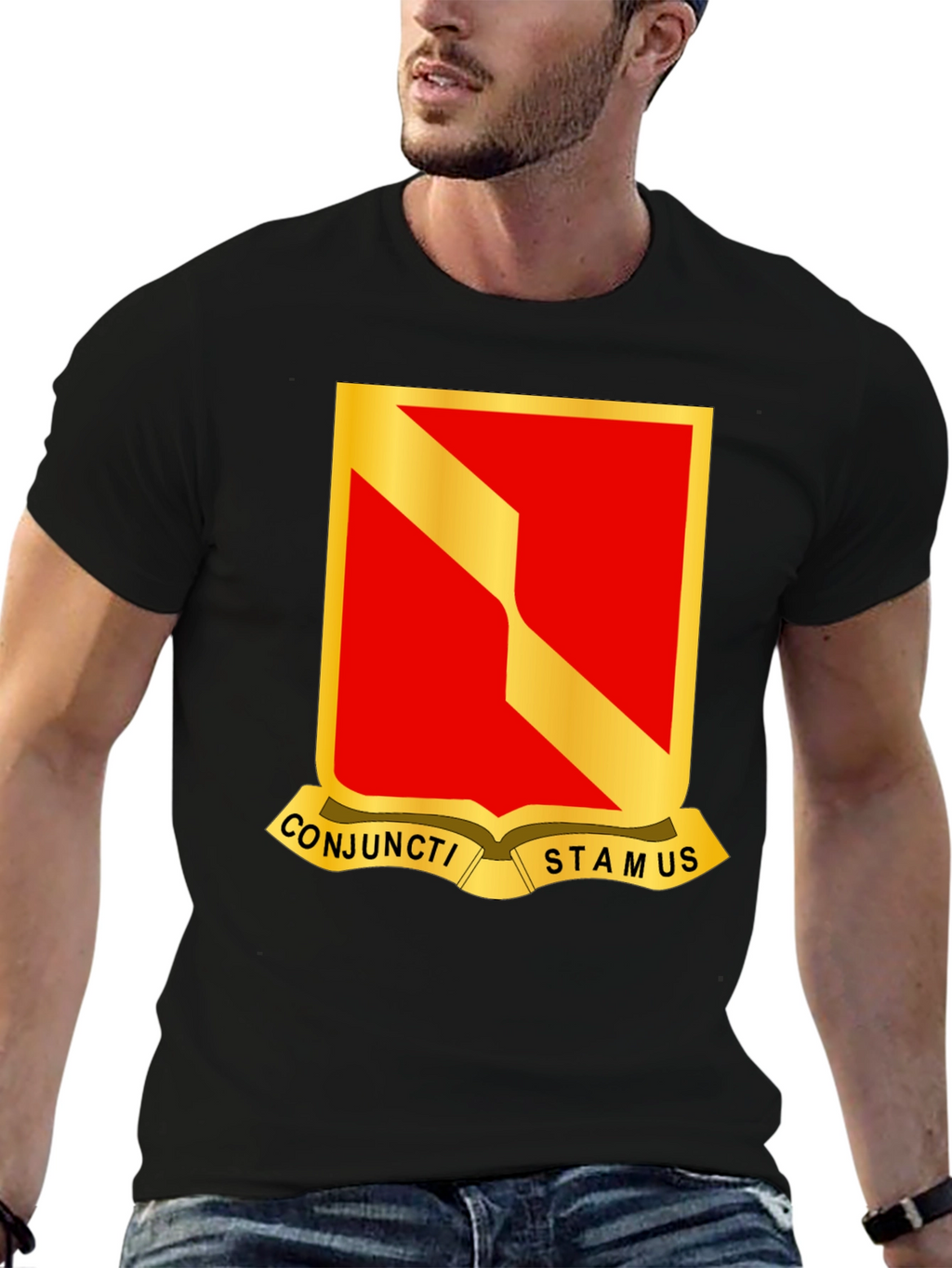 Conjucti Stamus T-Shirt - Military Pride