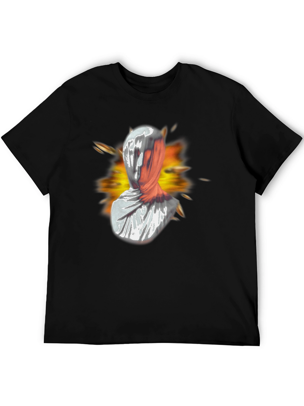 Abstract Faceless Graphic Tee - Bold Streetwear