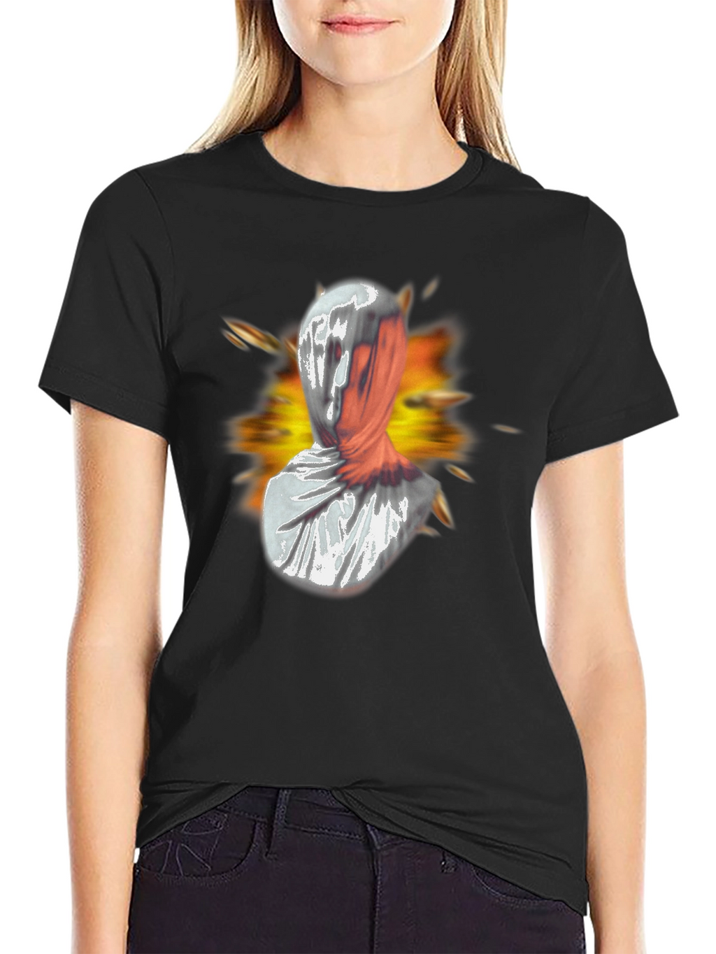 Abstract Faceless Graphic Tee - Bold Streetwear