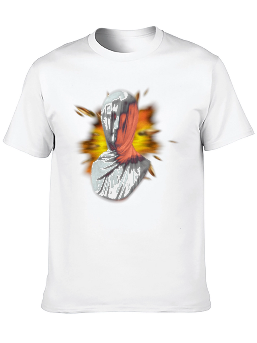 Abstract Faceless Graphic Tee - Bold Streetwear
