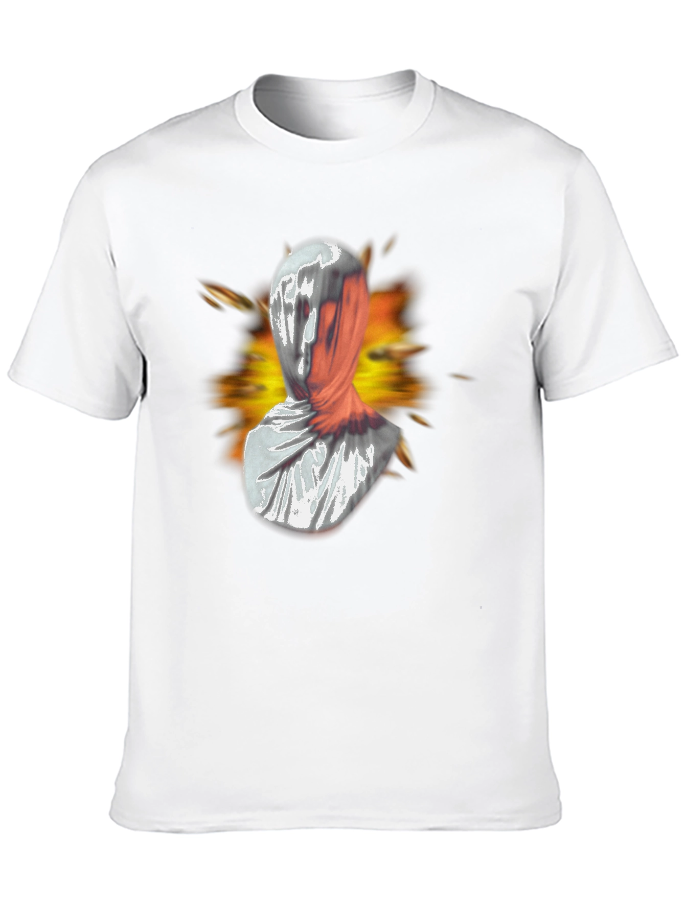Abstract Faceless Graphic Tee - Bold Streetwear