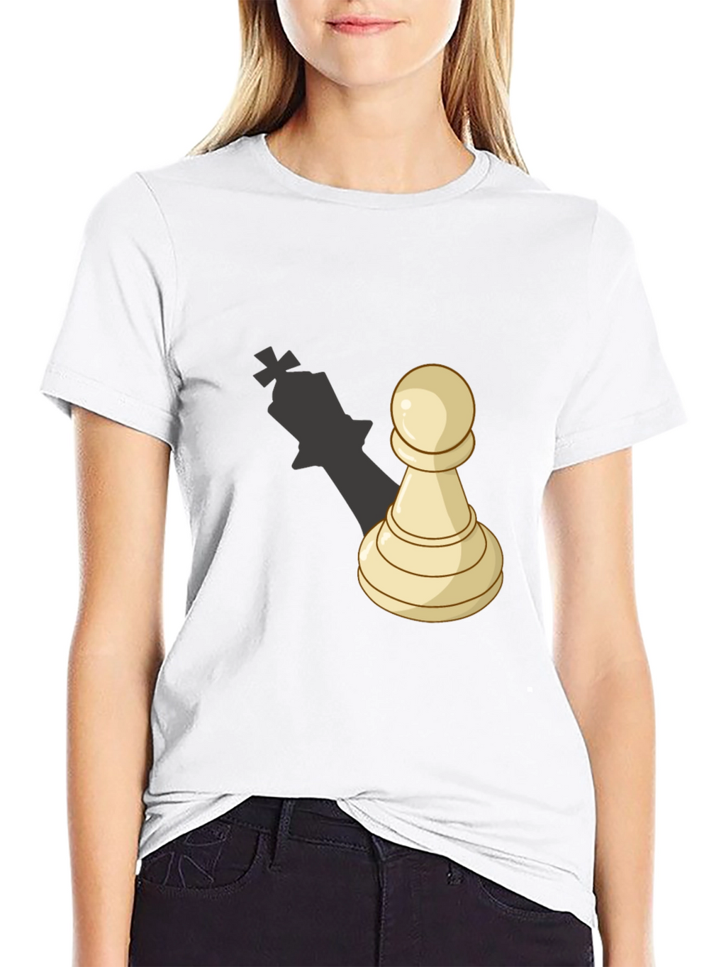 Pawn to King T-Shirt - Chess Piece Design Tee