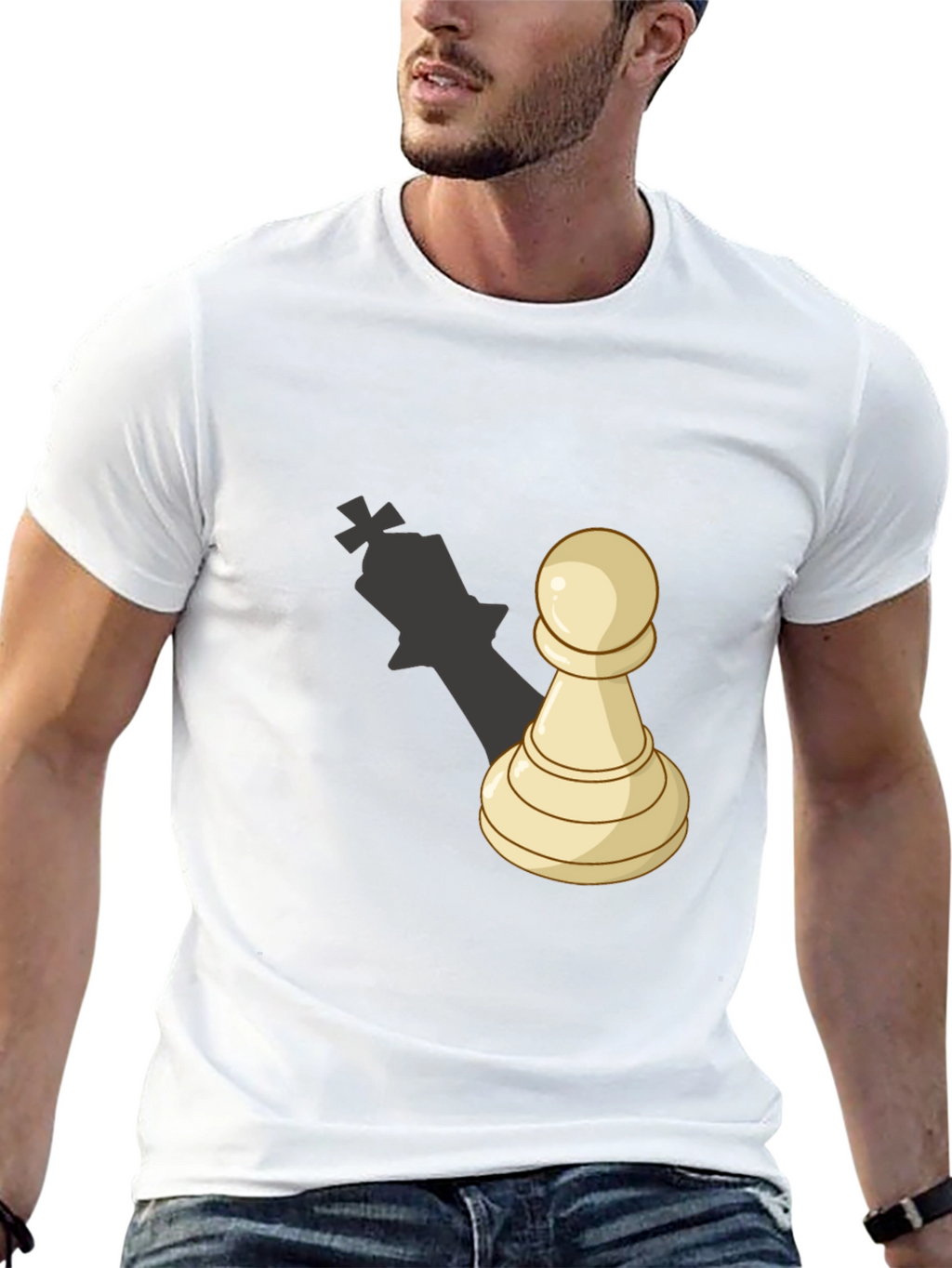 Pawn to King T-Shirt - Chess Piece Design Tee