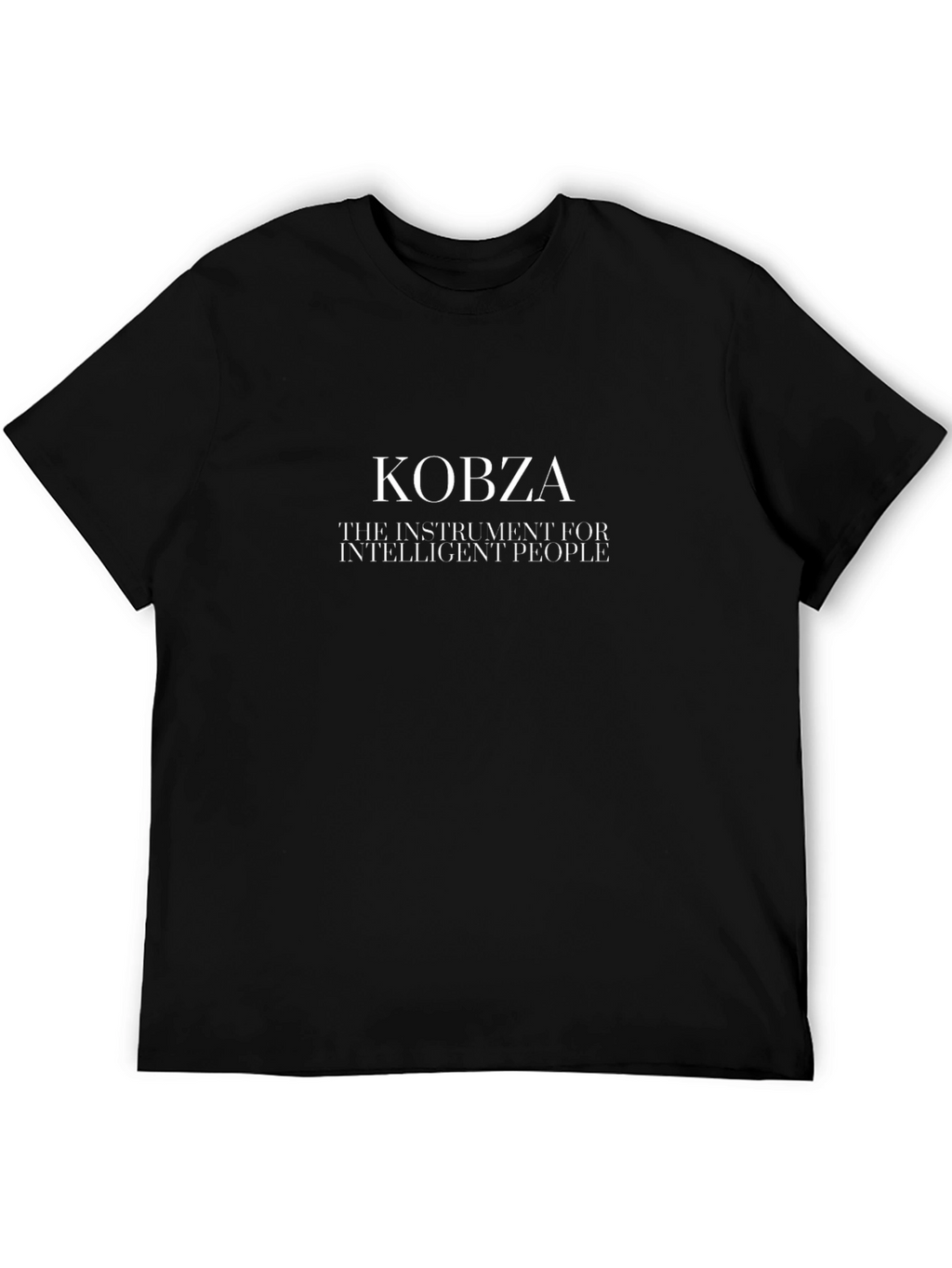 KOBZA Intelligent People T-Shirt - Black