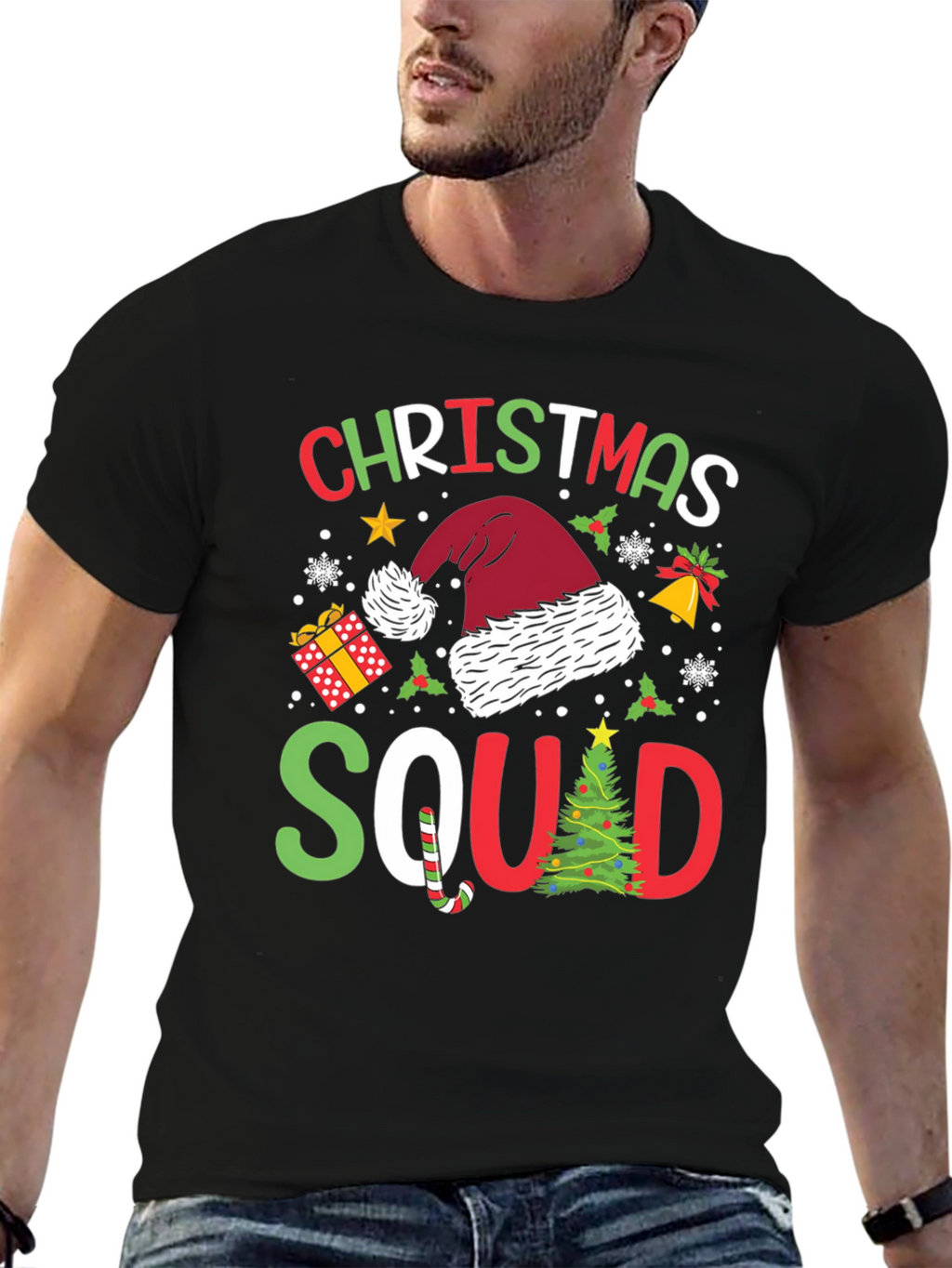 Christmas Squad T-Shirt: Holiday Festive Wear