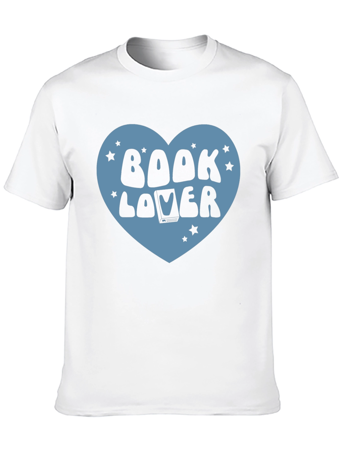 Book Lover Graphic T-Shirt - Black