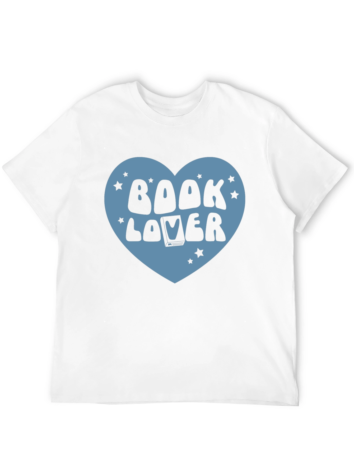Book Lover Graphic T-Shirt - Black