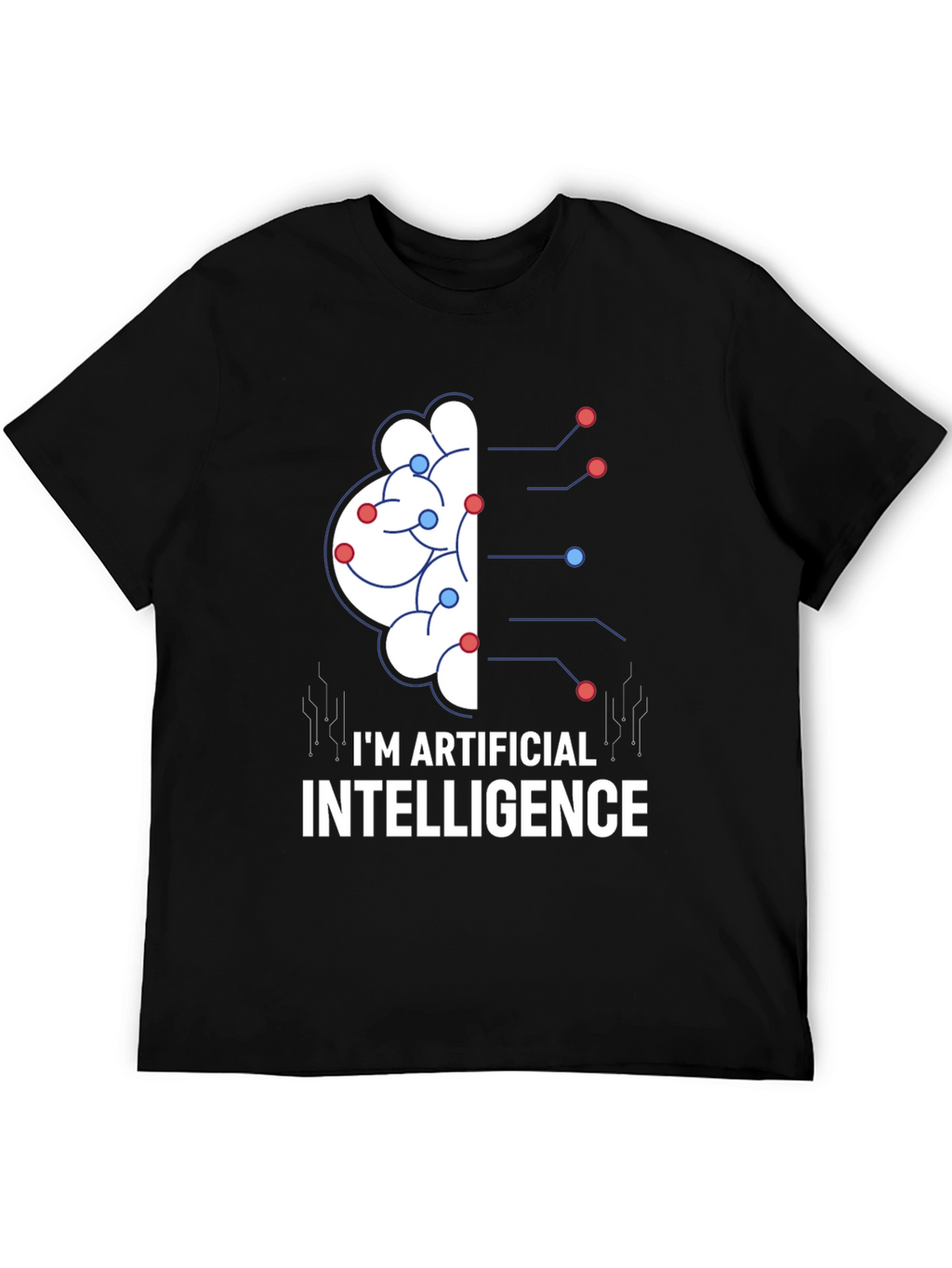 AI Brain T-Shirt - Artificial Intelligence Tee