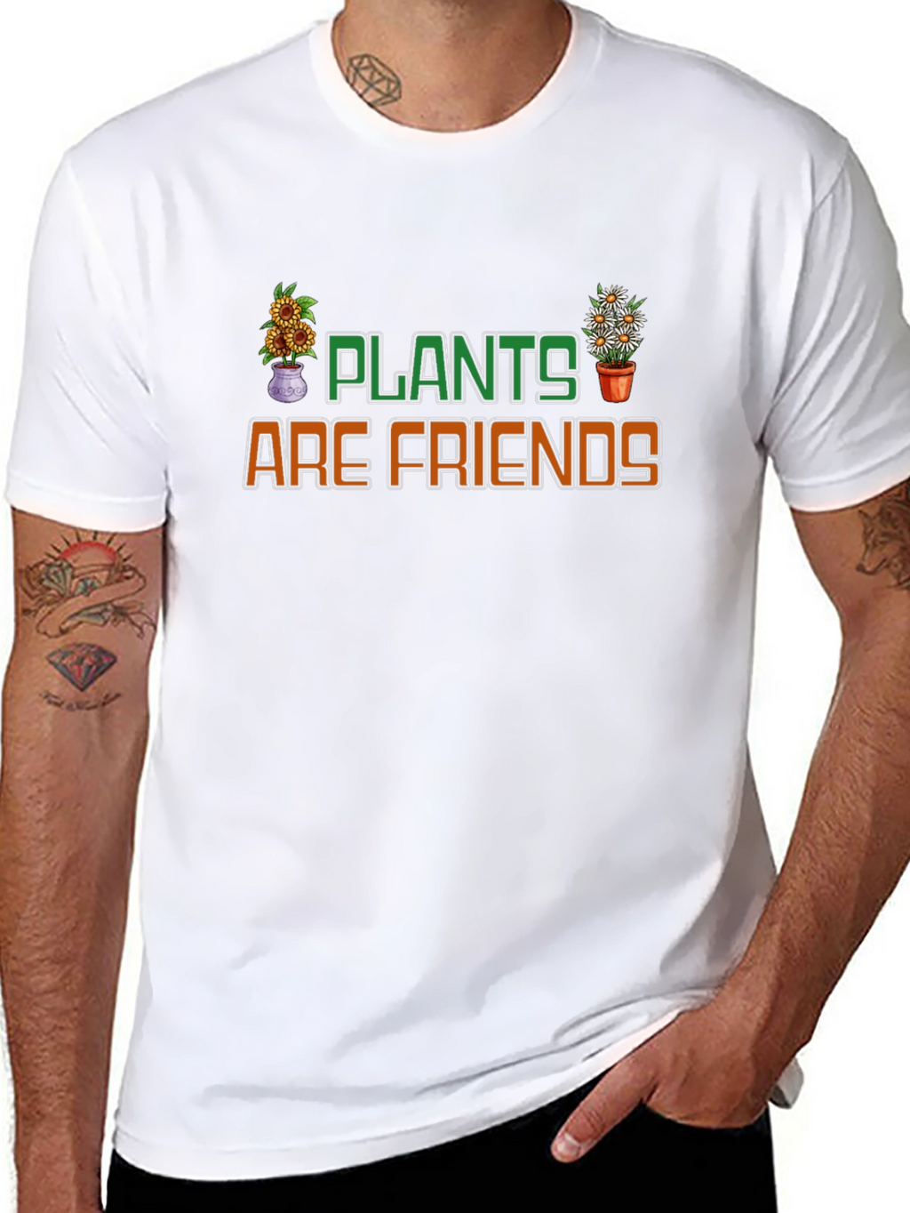 Plants Are Friends Graphic T-Shirt
