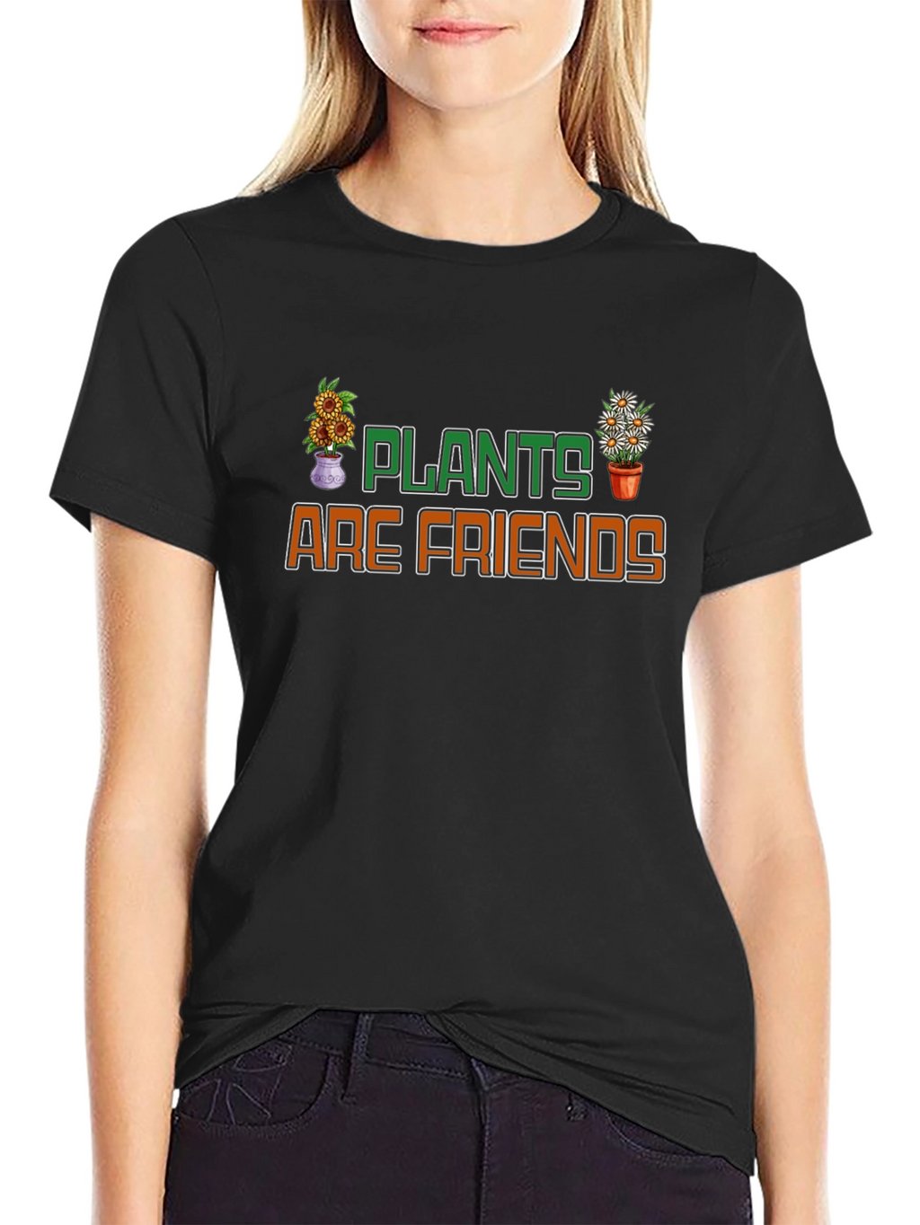 Plants Are Friends Graphic T-Shirt