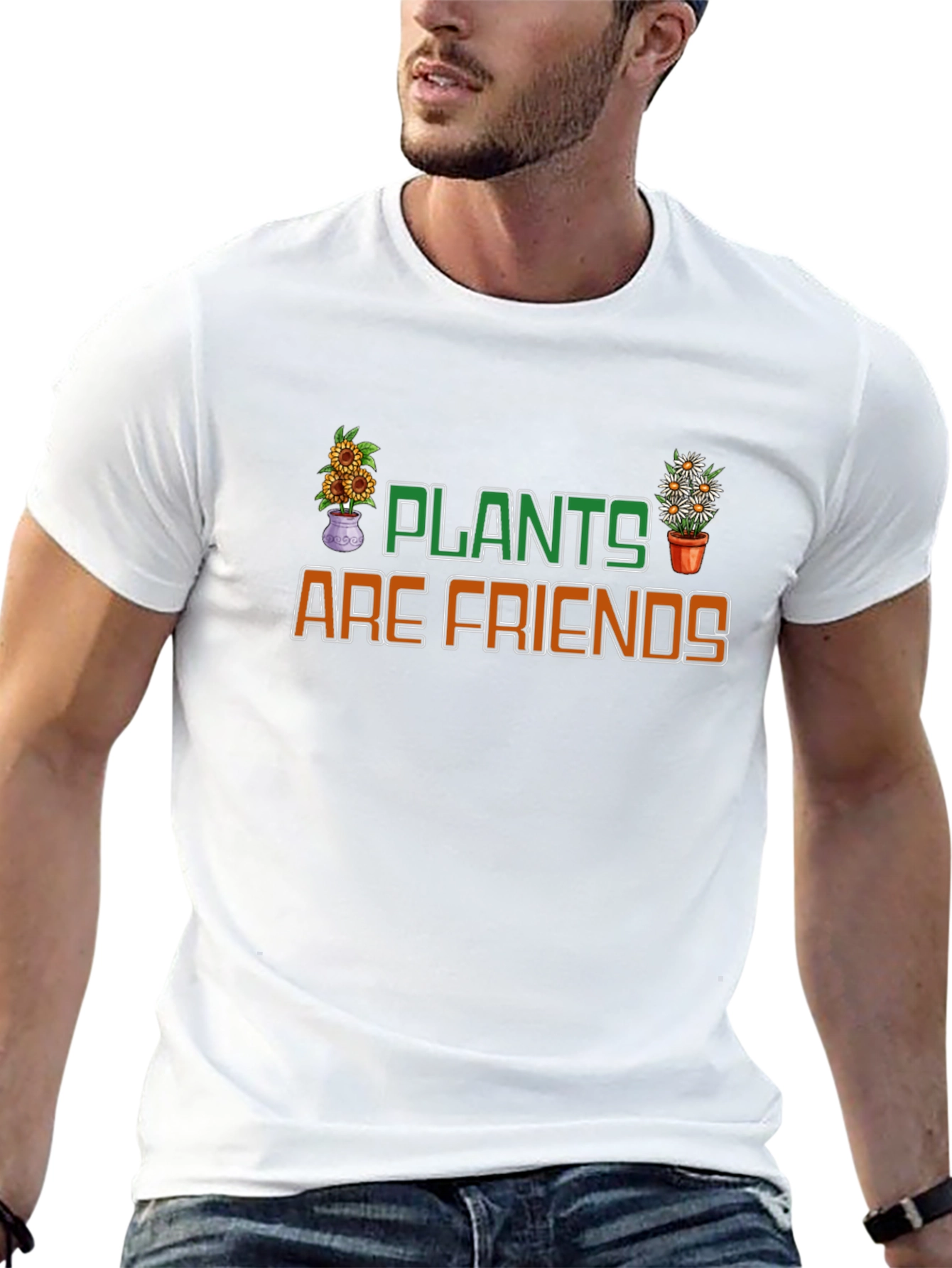 Plants Are Friends Graphic T-Shirt