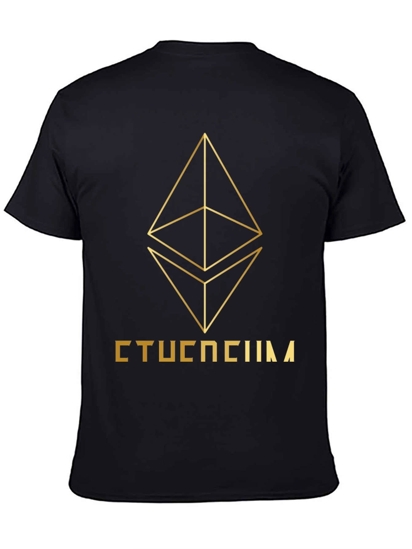 Ethereum Crypto Black T-Shirt