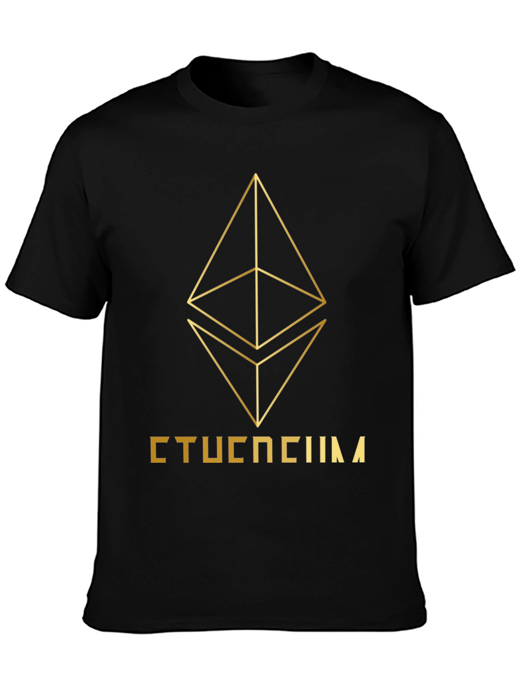 Ethereum Crypto Black T-Shirt