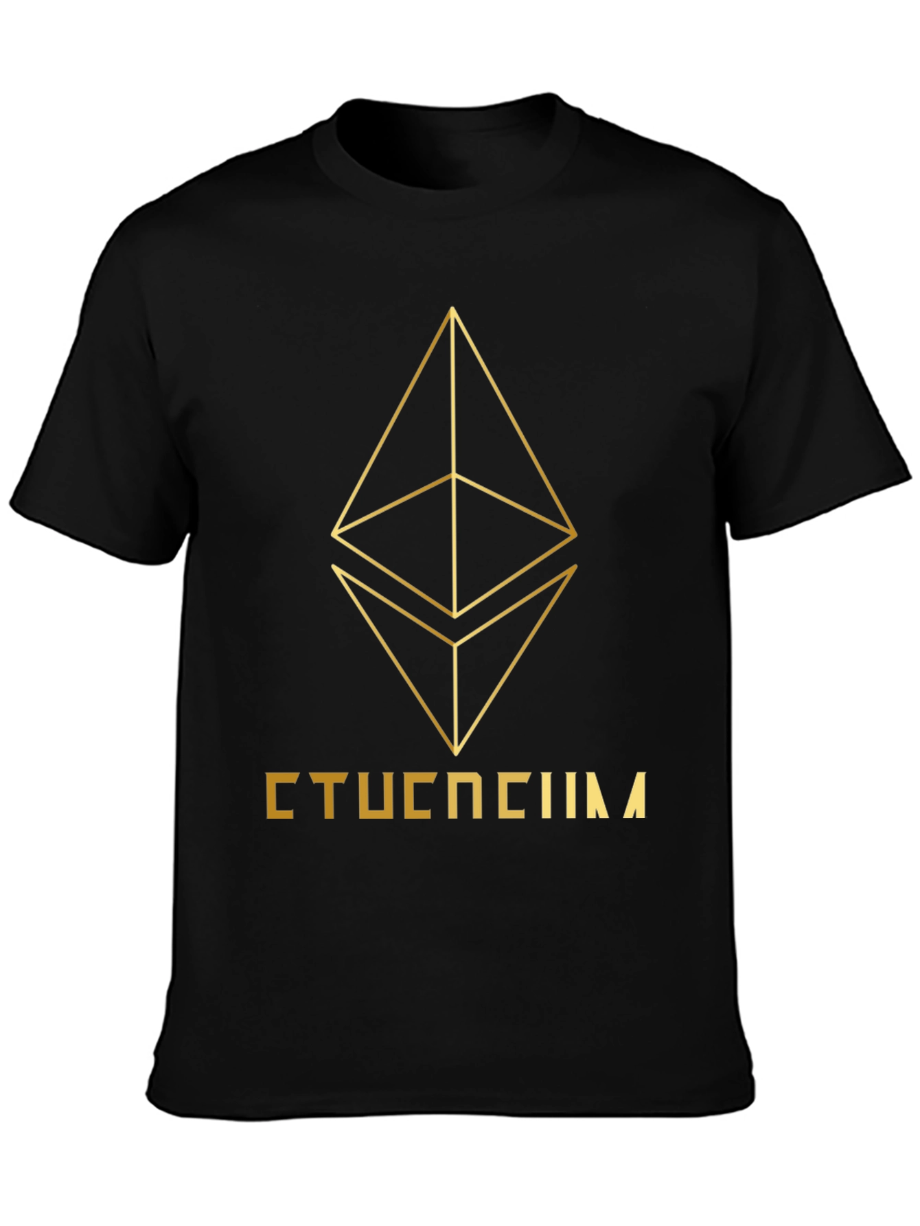 Ethereum Crypto Black T-Shirt