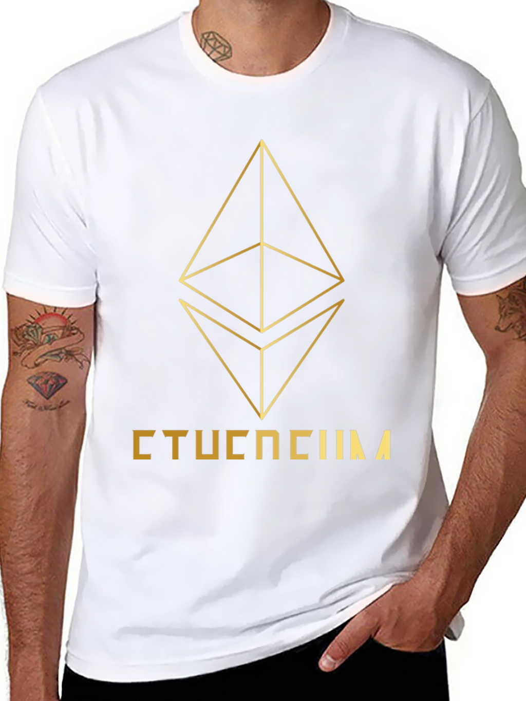 Ethereum Crypto Black T-Shirt