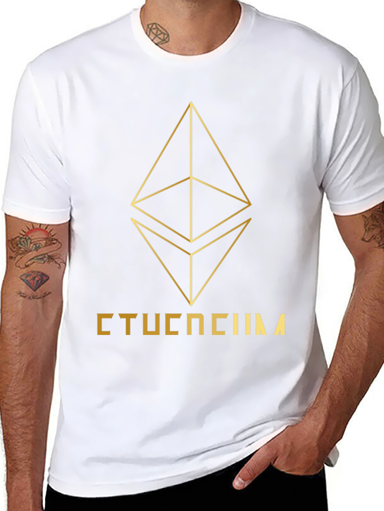 Ethereum Crypto Black T-Shirt