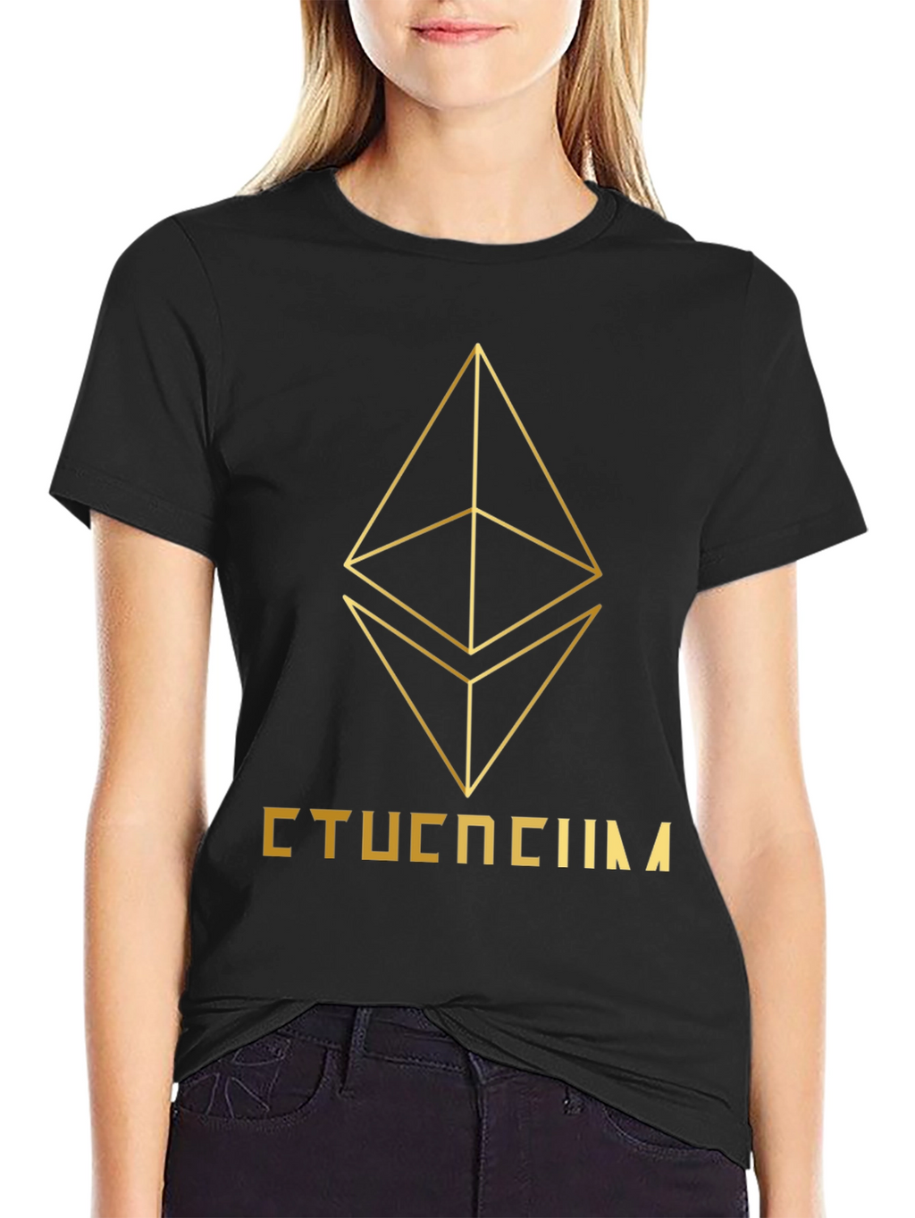 Ethereum Crypto Black T-Shirt