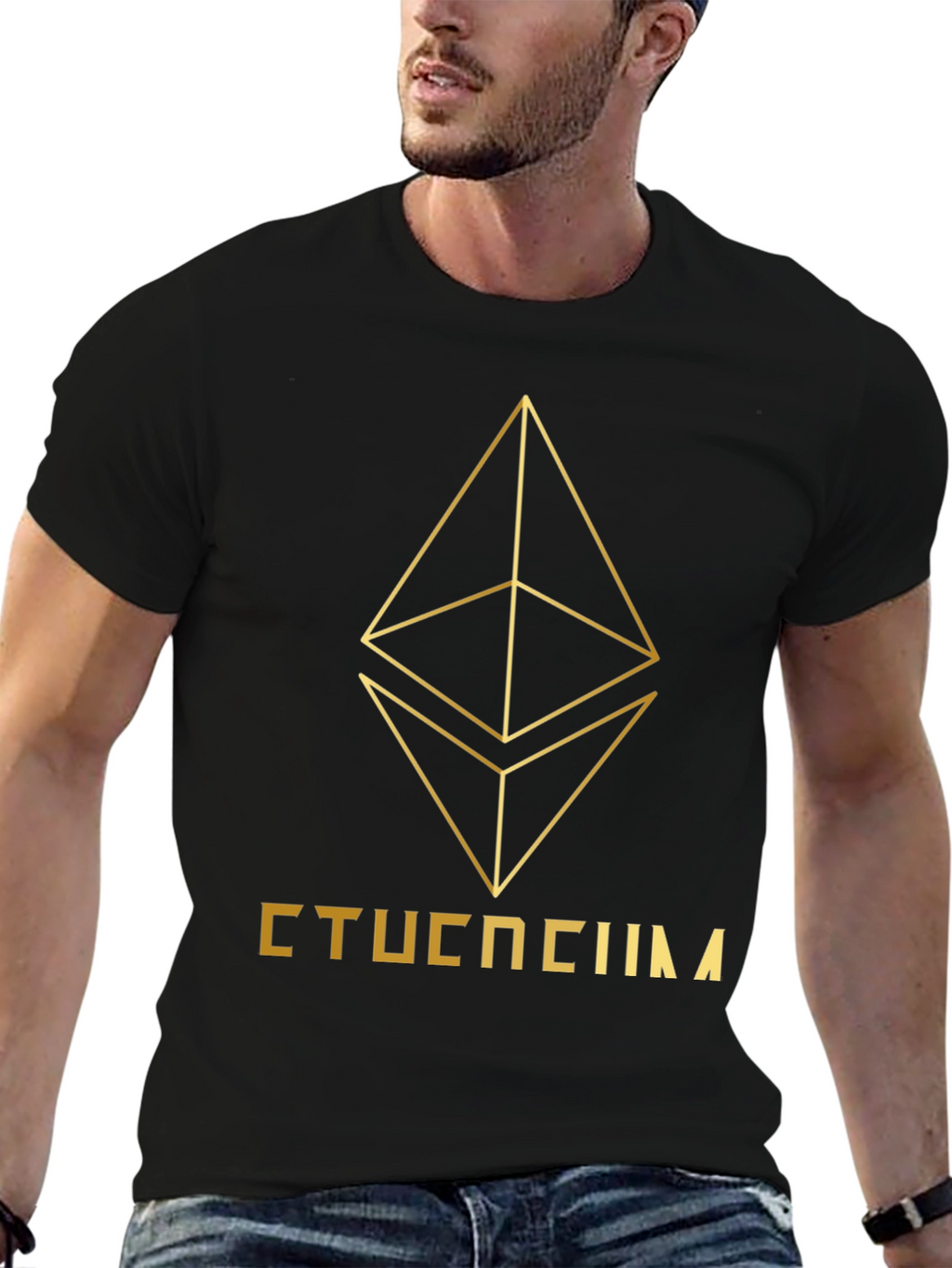 Ethereum Crypto Black T-Shirt