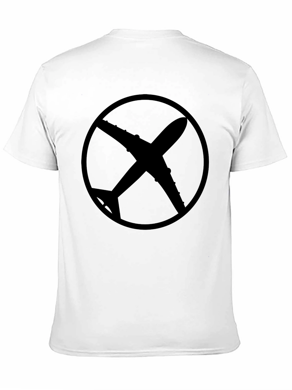 Airplane Silhouette T-Shirt - Graphic Tee