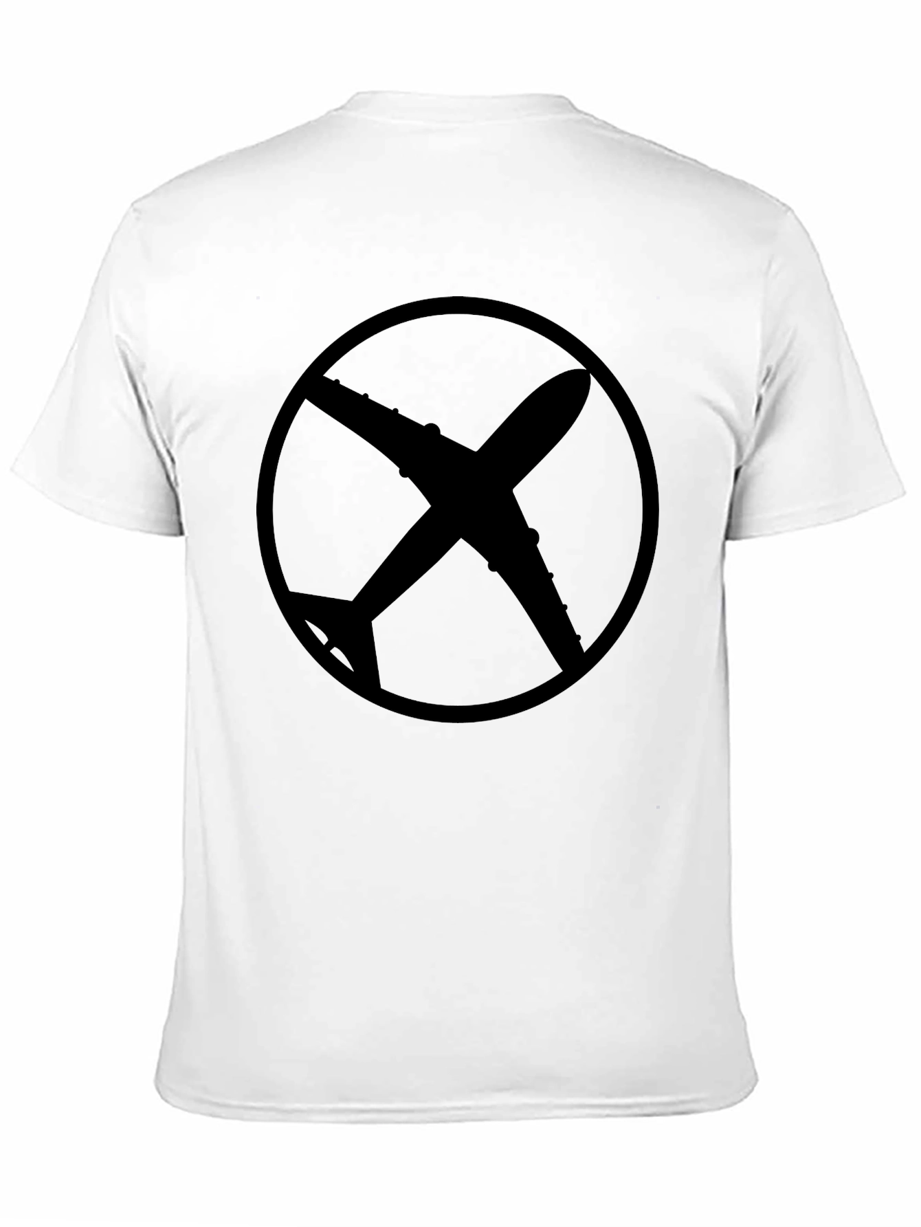 Airplane Silhouette T-Shirt - Graphic Tee