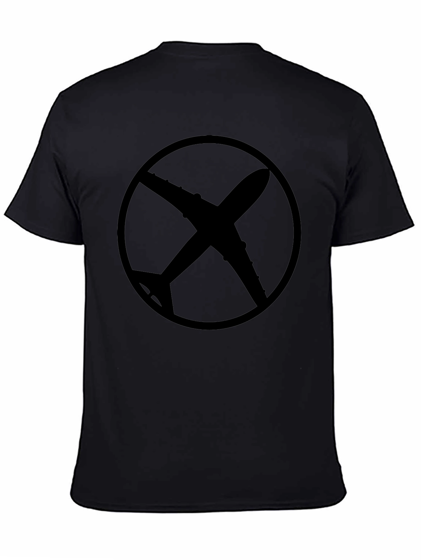 Airplane Silhouette T-Shirt - Graphic Tee