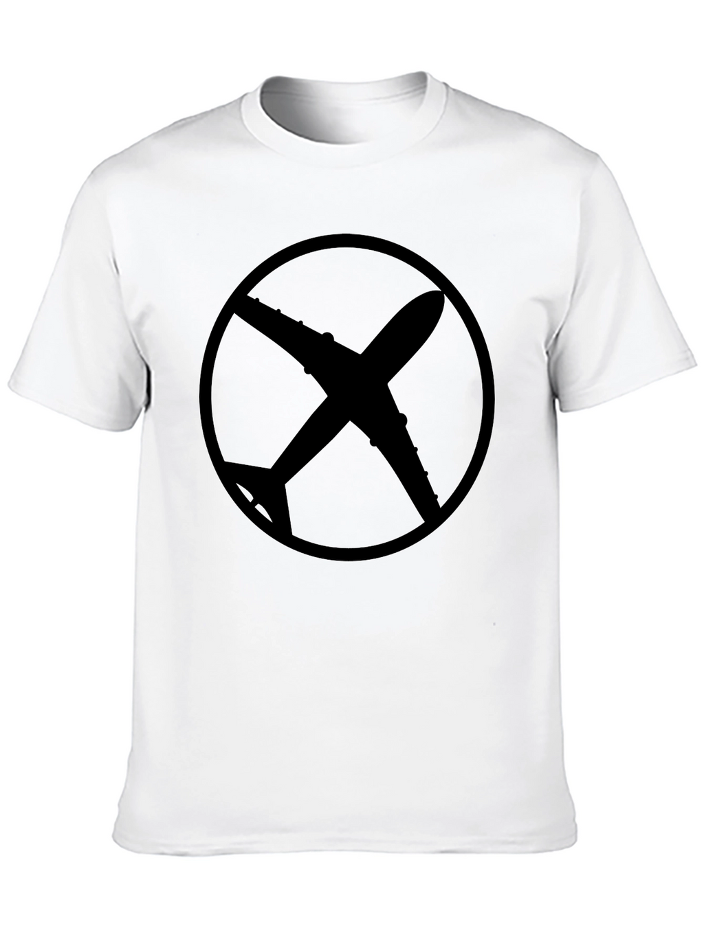 Airplane Silhouette T-Shirt - Graphic Tee