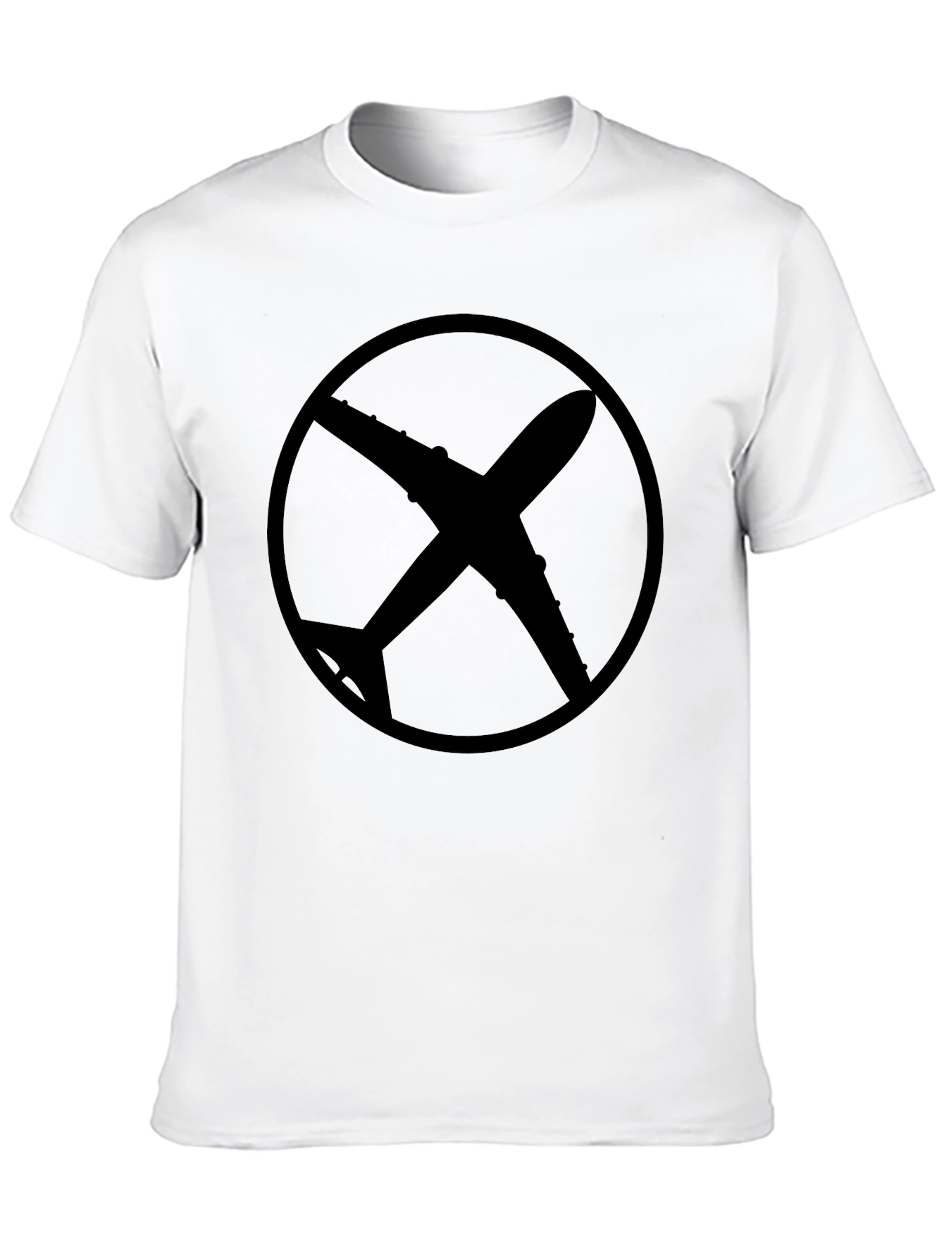 Airplane Silhouette T-Shirt - Graphic Tee
