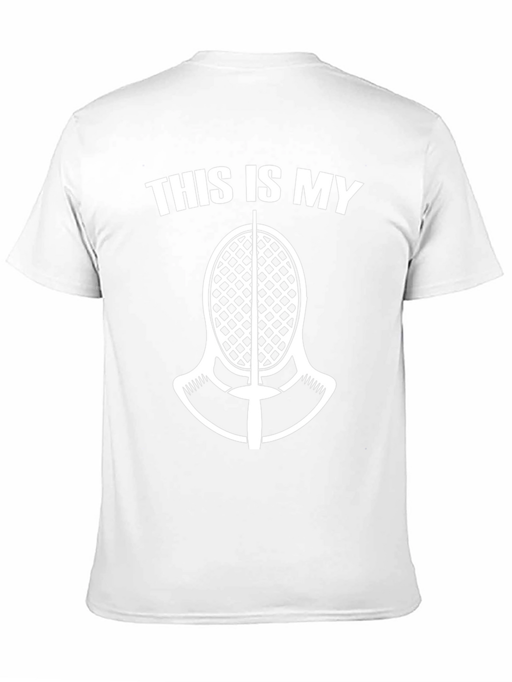 Fencing T-Shirt: This is My Mask