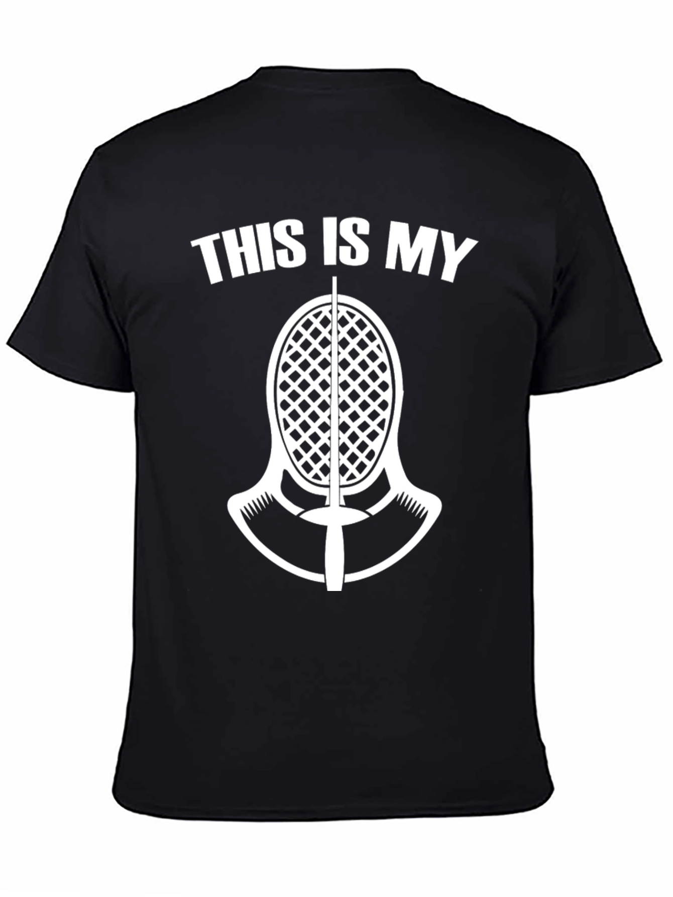 Fencing T-Shirt: This is My Mask