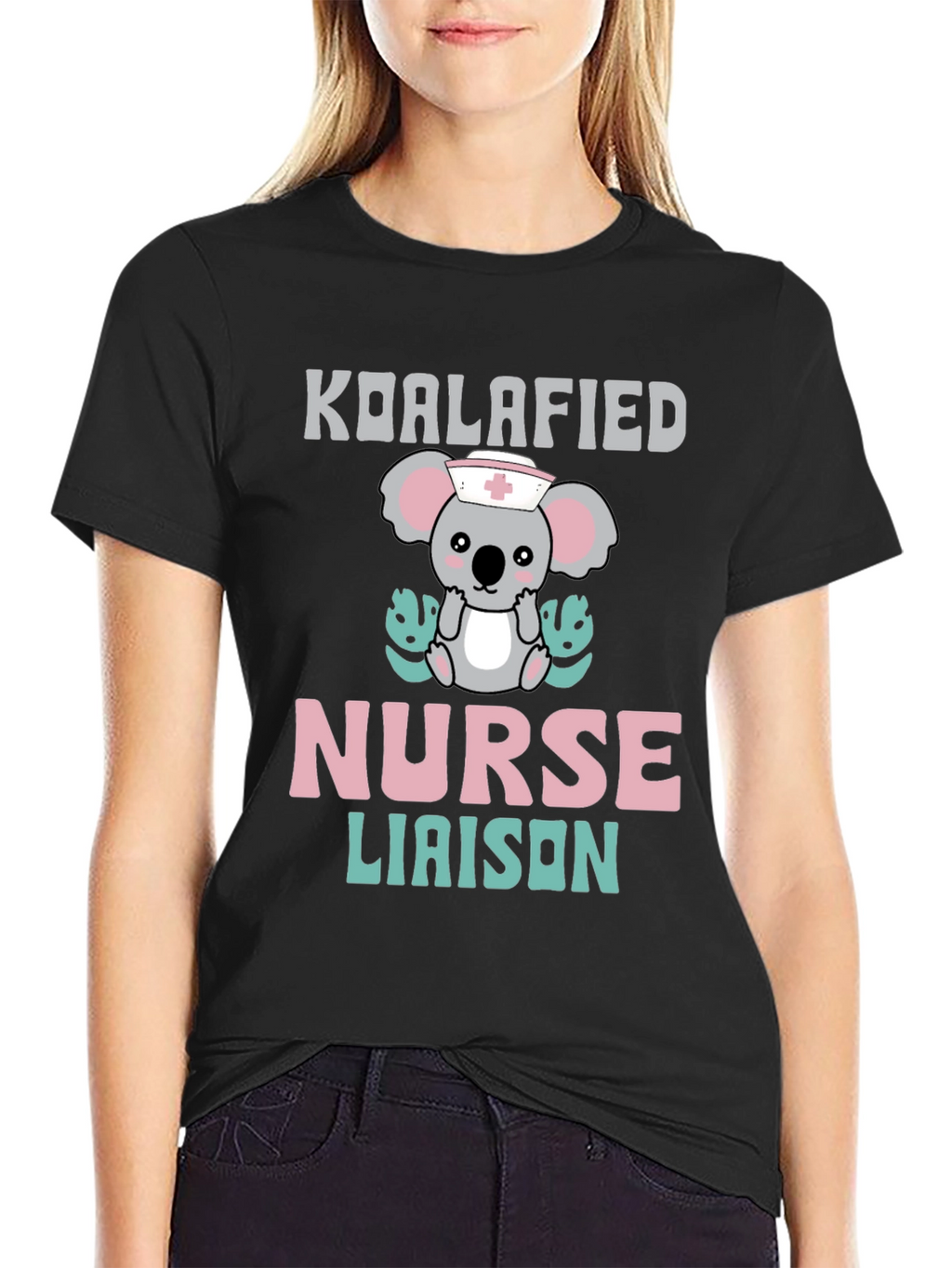 Koalafied Nurse Liaison T-Shirt - Cute Koala Graphic Tee