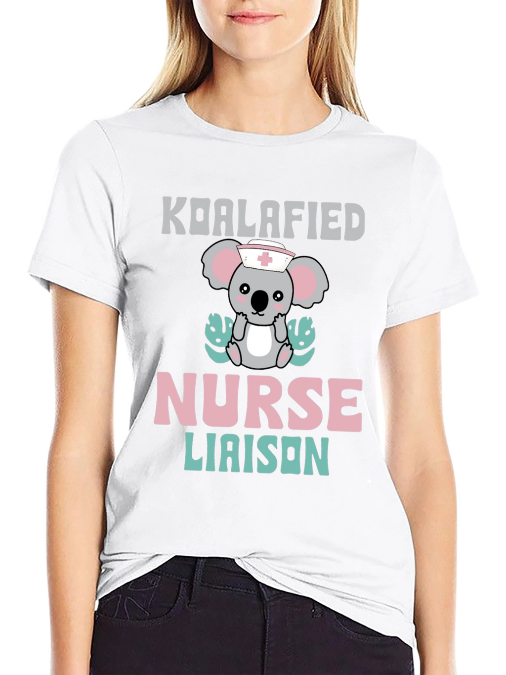 Koalafied Nurse Liaison T-Shirt - Cute Koala Graphic Tee