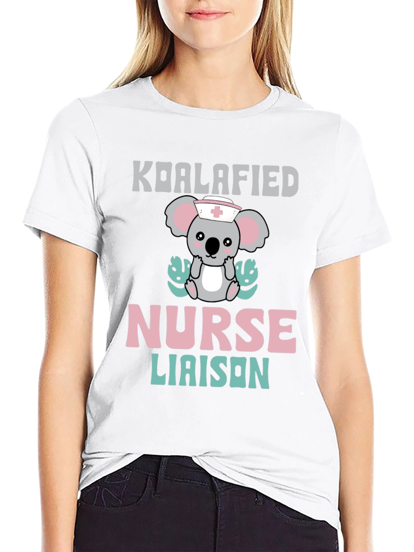 Koalafied Nurse Liaison T-Shirt - Cute Koala Graphic Tee
