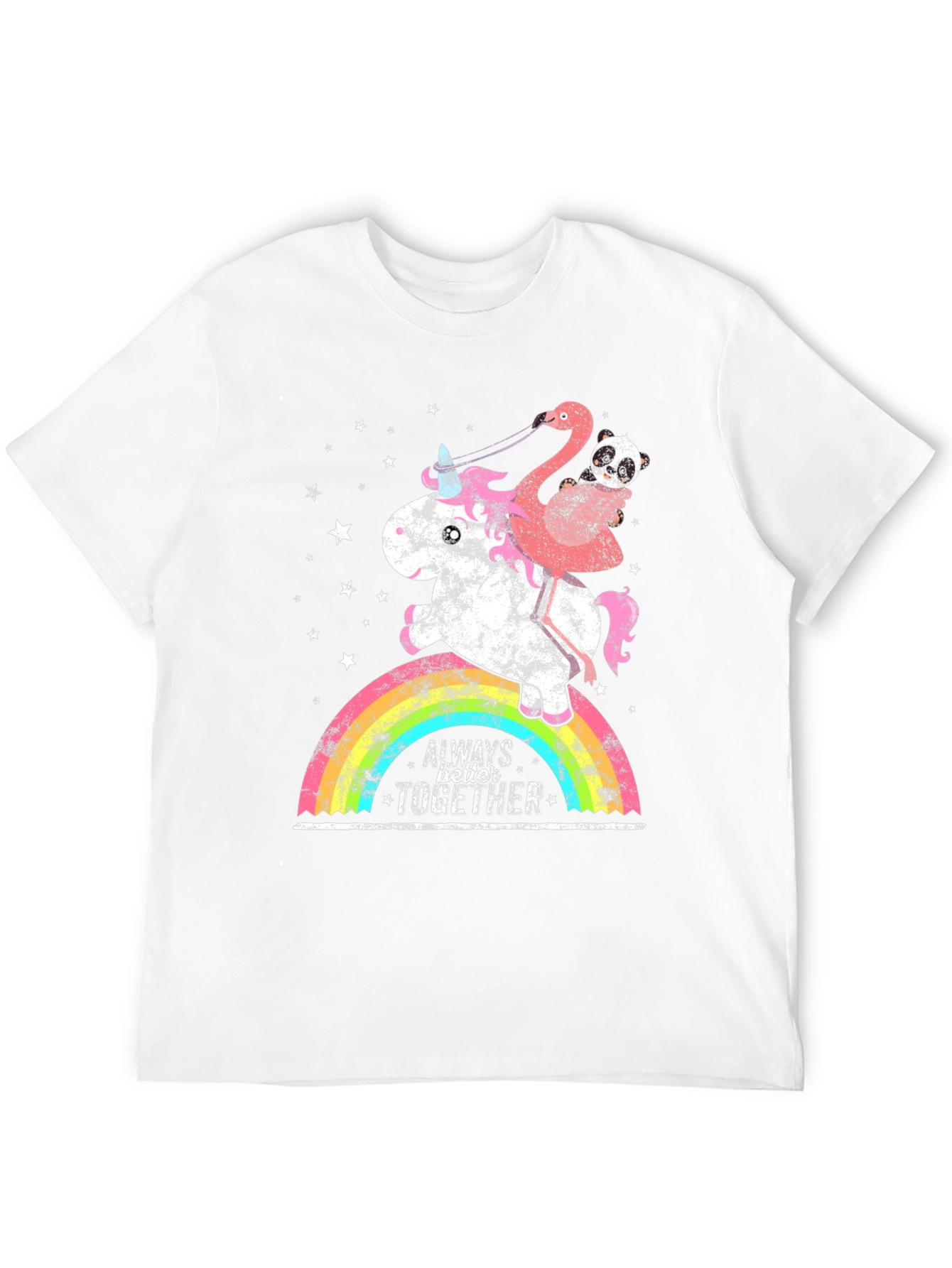 Unicorn Flamingo & Panda Graphic Tee