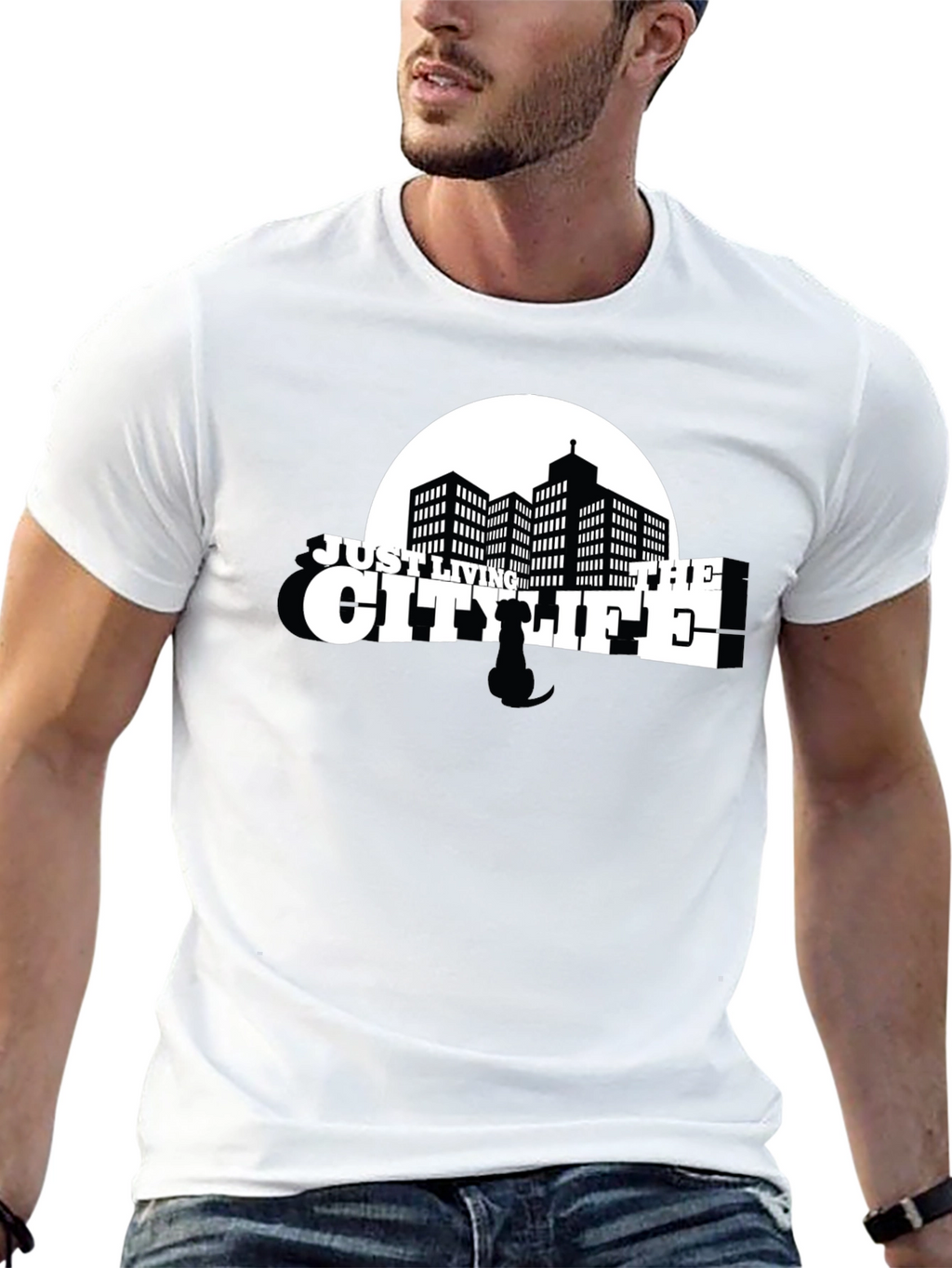 City Life Graphic Tee - Urban Style