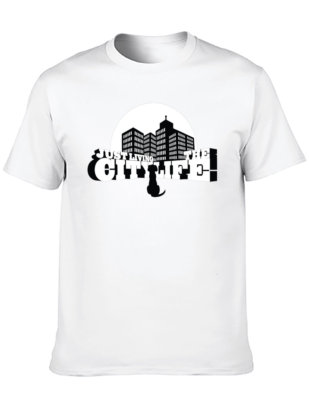 City Life Graphic Tee - Urban Style