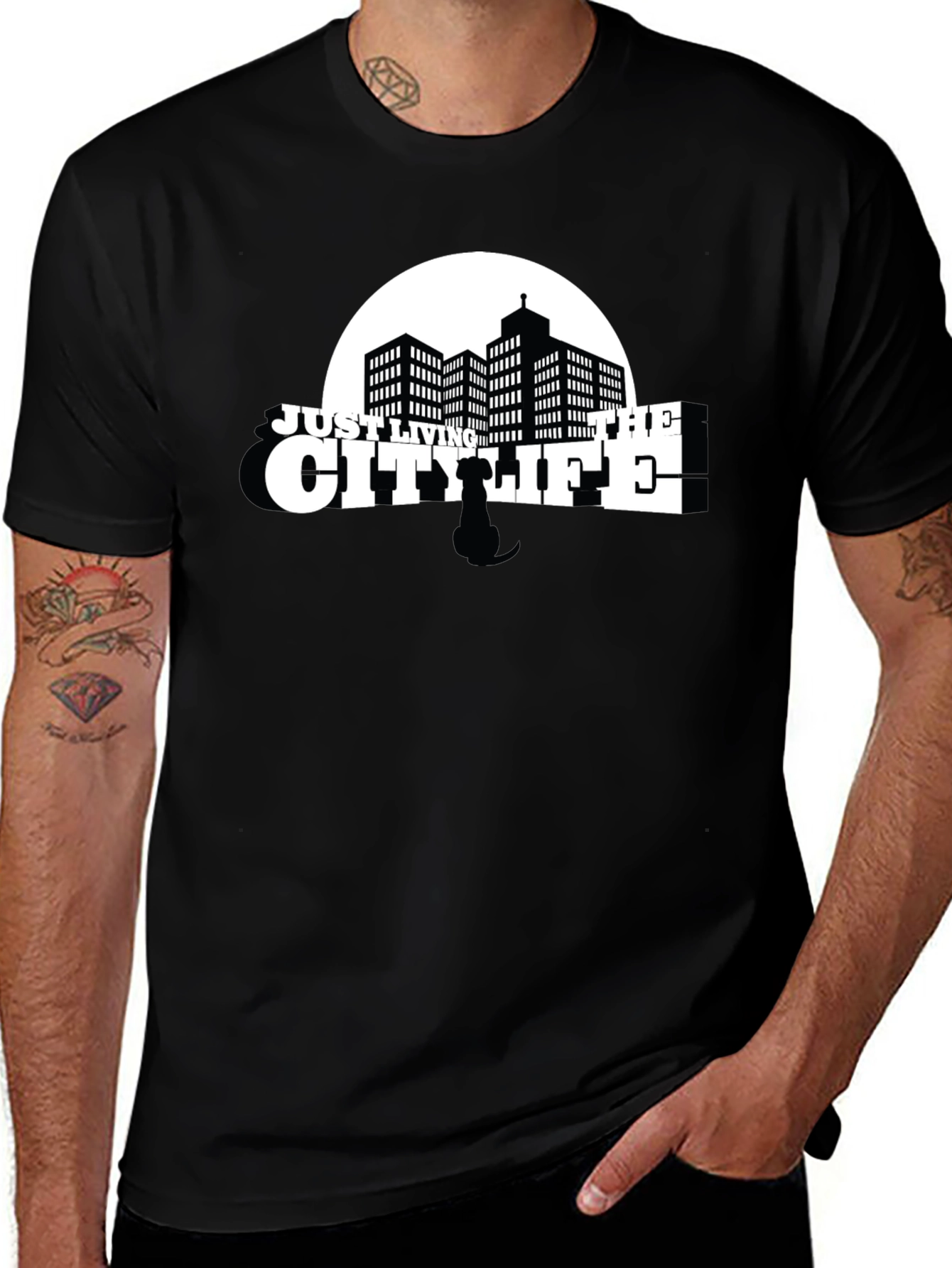 City Life Graphic Tee - Urban Style