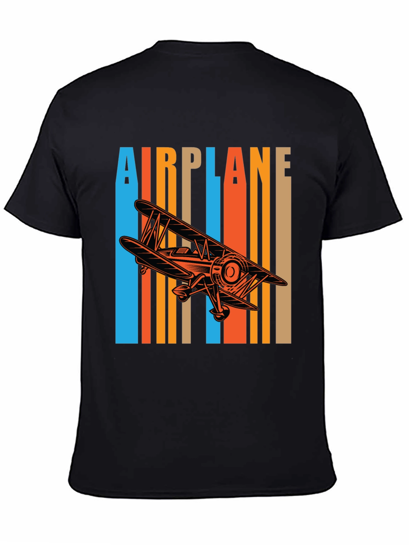 Vintage Airplane T-Shirt - Retro Aviation Design